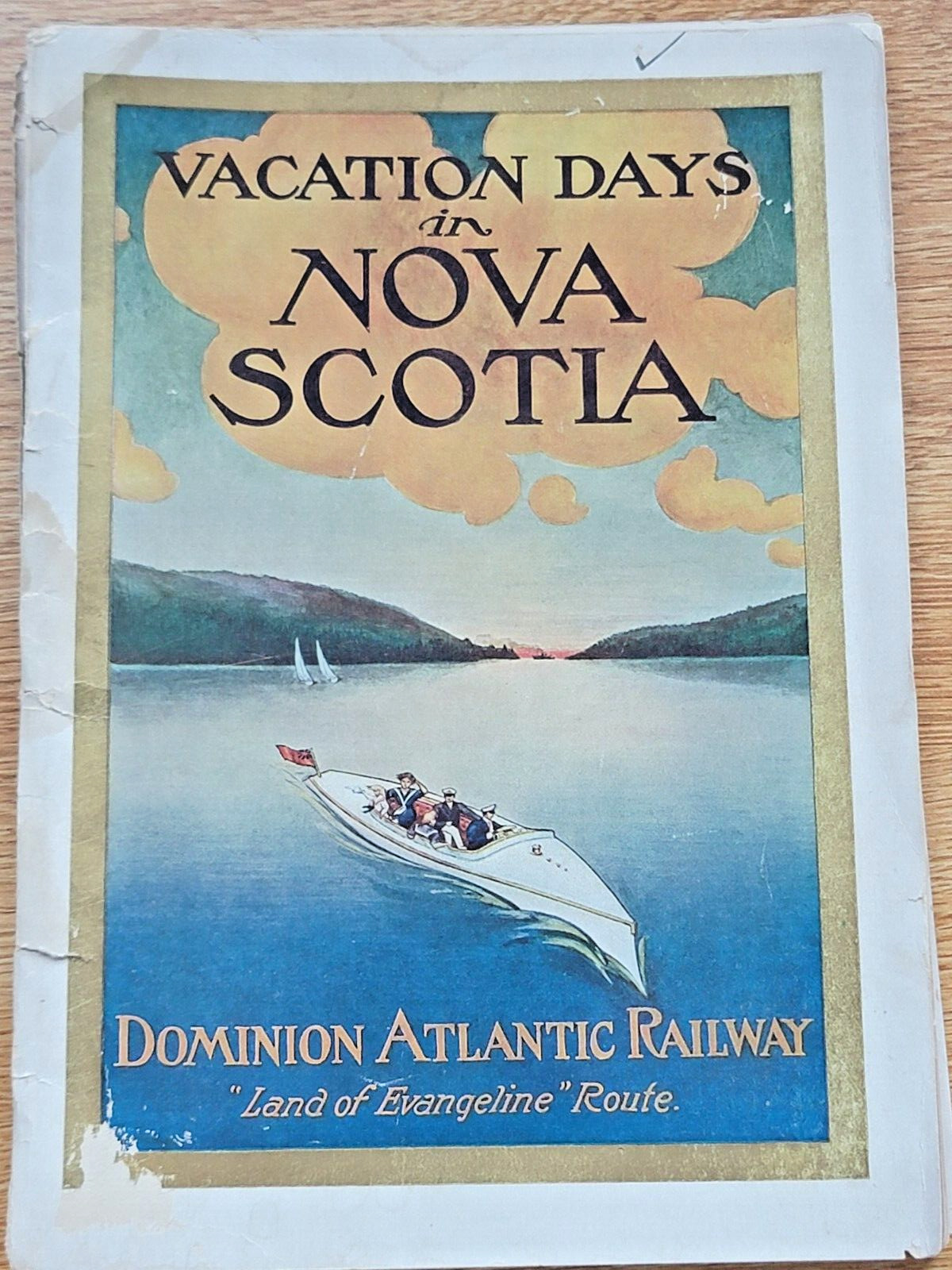 1910 Dominion  Atlantic Railway Steamship Line
