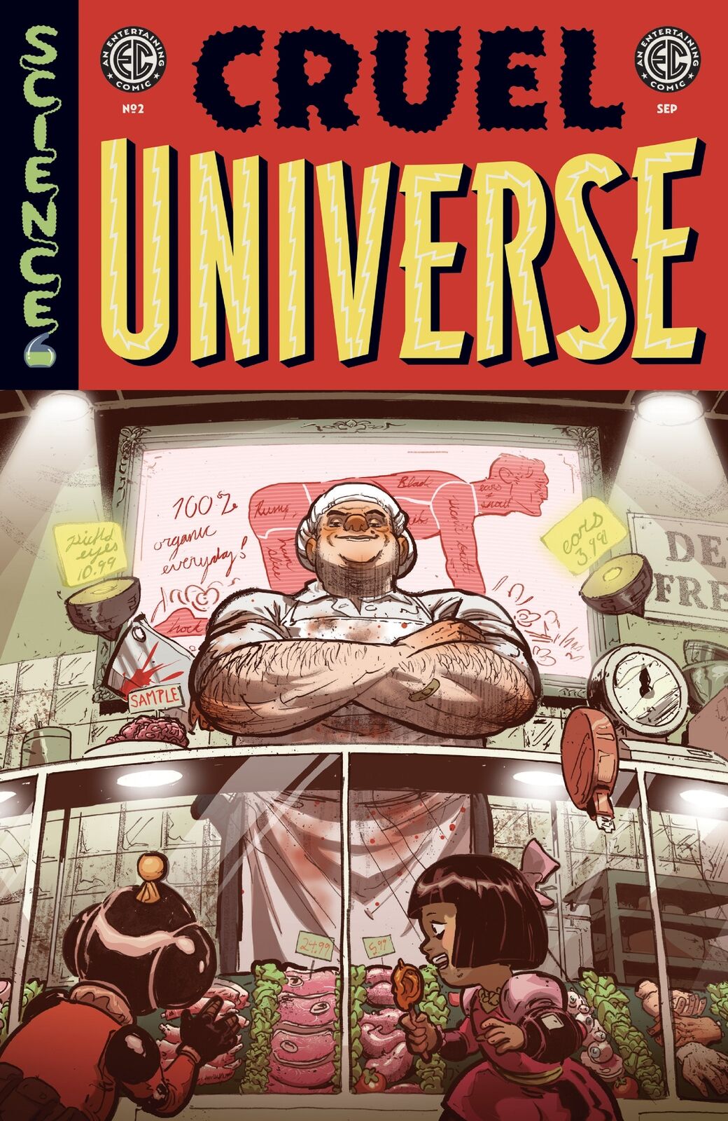Pre-Order EC CRUEL UNIVERSE #2 COVER B RILEY ROSSMO VARIANT VF/NM ONI HOHC 2024