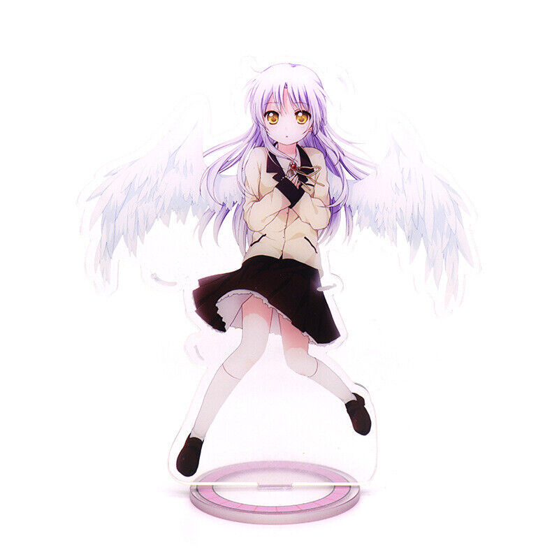 Anime sign Angel Beats The heartbeat of an angel plays on both sides of acrylic