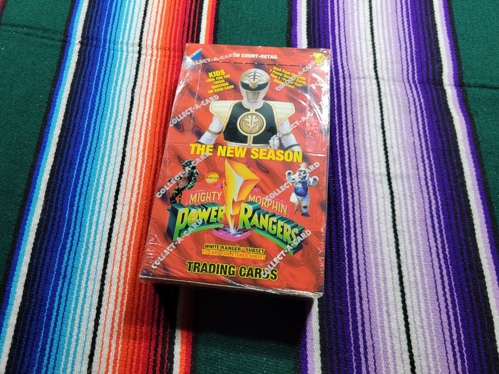 1994 Mighty Morphin Power Rangers The New Season Factory Sealed Red Box