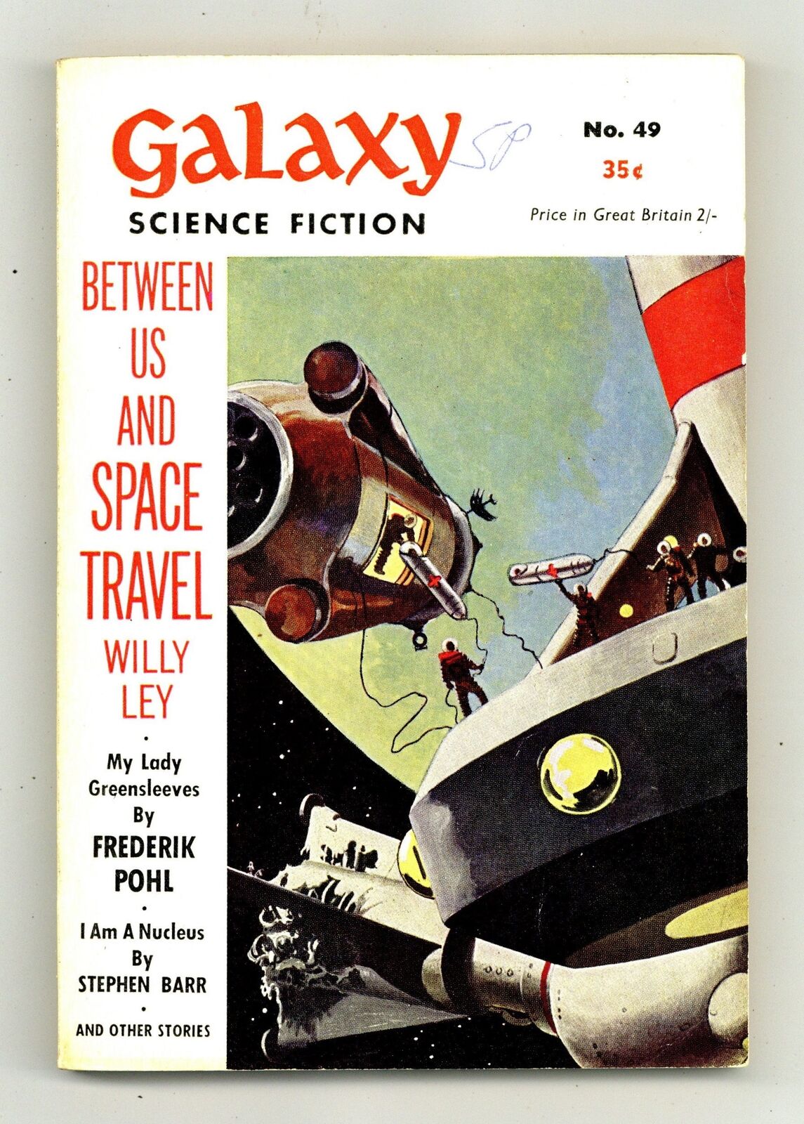Galaxy Science Fiction UK Edition #49 FN 6.0 1957