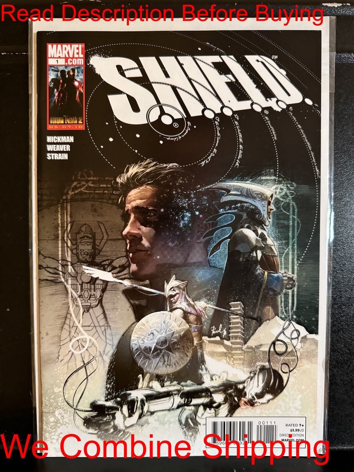 BARGAIN BOOKS ($5 MIN PURCHASE) SHIELD #1 (2010 Marvel) Free Combine Shipping