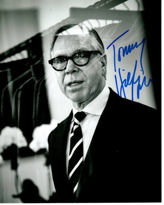 TOMMY HILFIGER signed autographed 8x10 photo