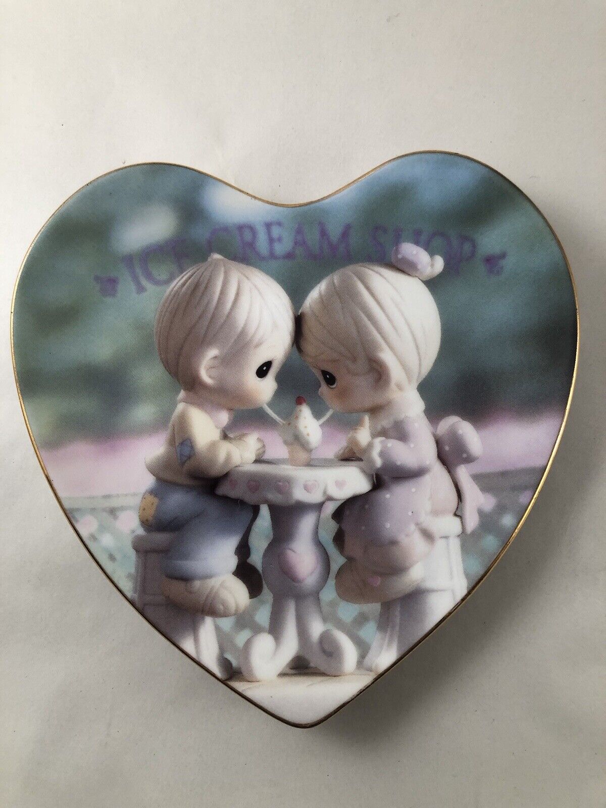 Precious Moments Our Friendship Is Soda-Licious Porcelain Plate Words Of Love