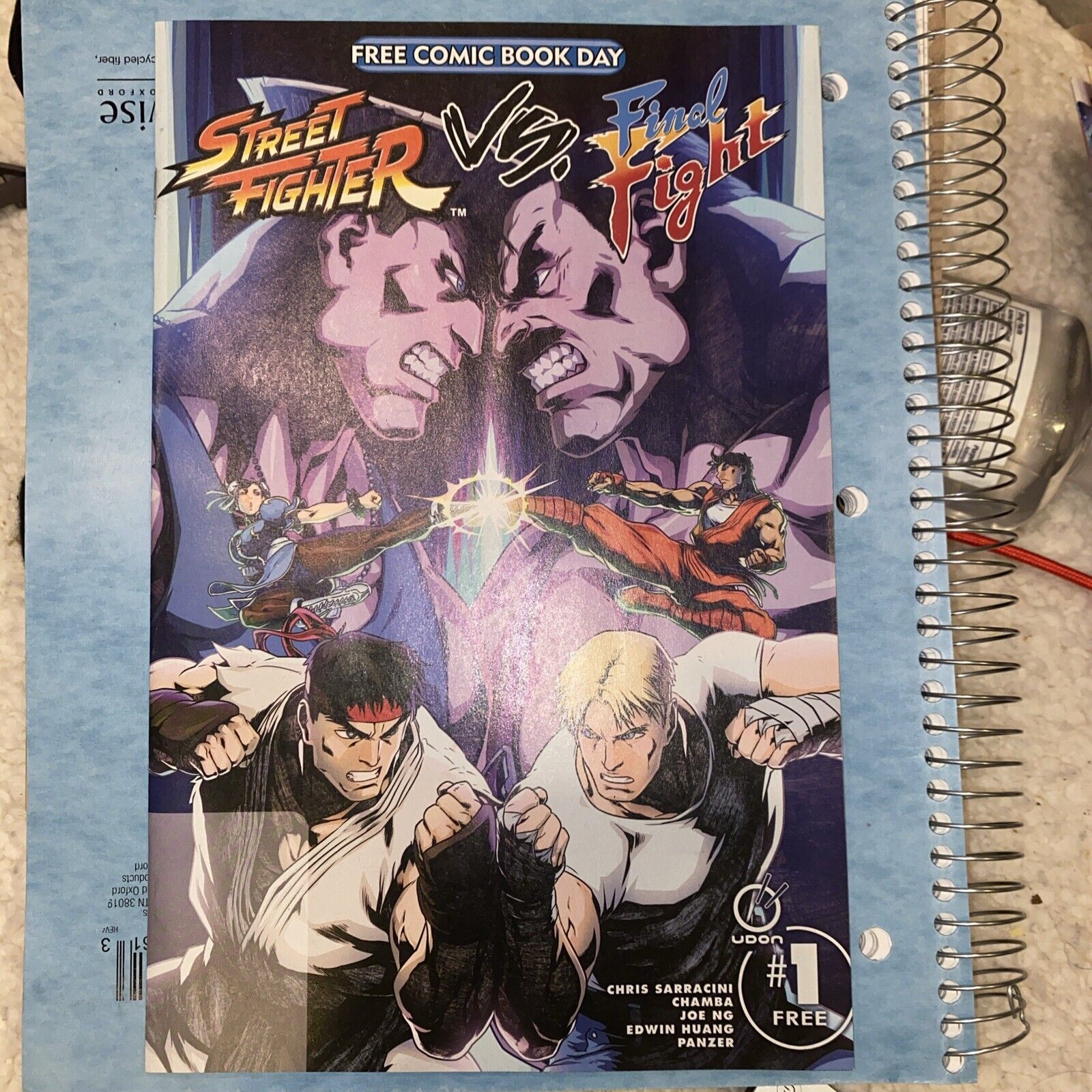 Street Fighter vs. Final Fight FCBD #1
