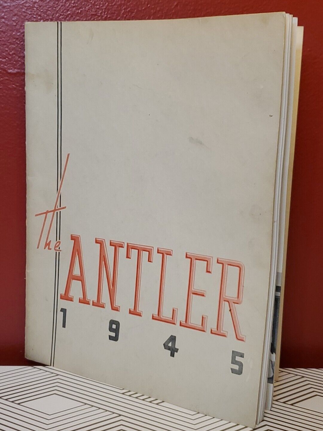 East Deer High School Yearbook 1945 Creighton Pennsylvania The Antler VTG Epheme