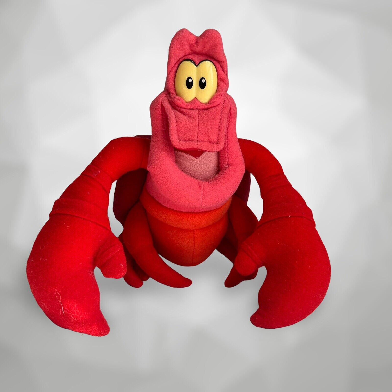 Vintage Arco Sebastian Crab The Little Mermaid Plush Toy 8\