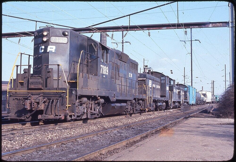 (Set of 7) Original Slides Conrail, Wisconsin Central, SOU, Norfolk Southern