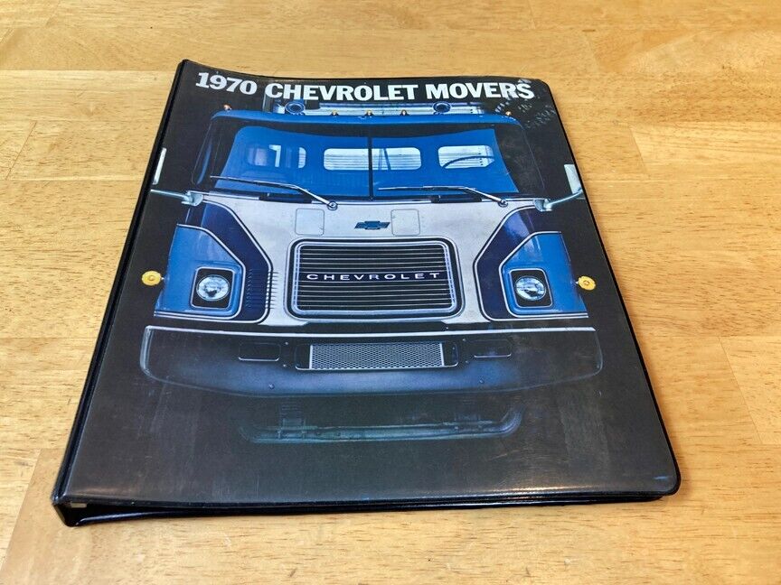 Original Used 1970 Chevrolet Truck Movers Catalogs Complete Set