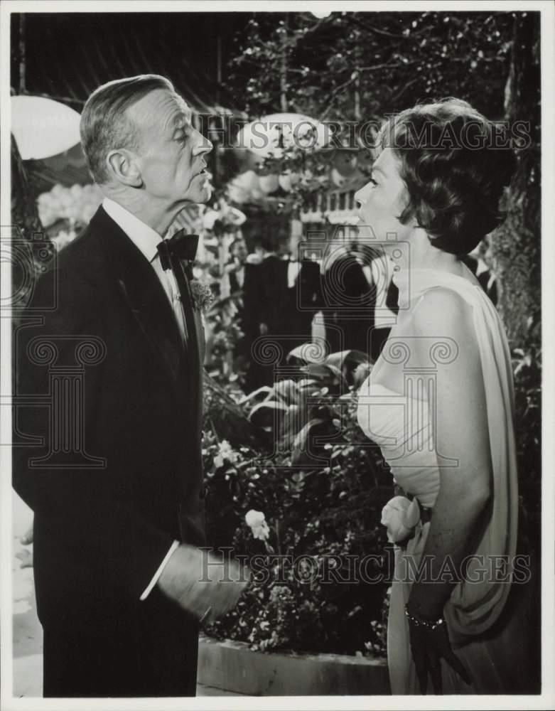1961 Press Photo Fred Astaire, Lilli Palmer in \