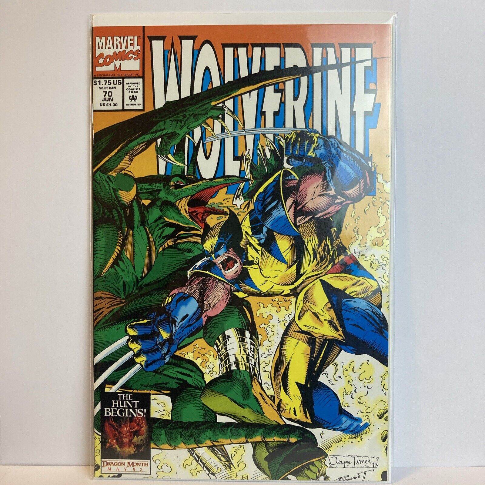 Wolverine #70 June 1993 Marvel Comics 30th Anniversary Bagged And Boarded Sealed
