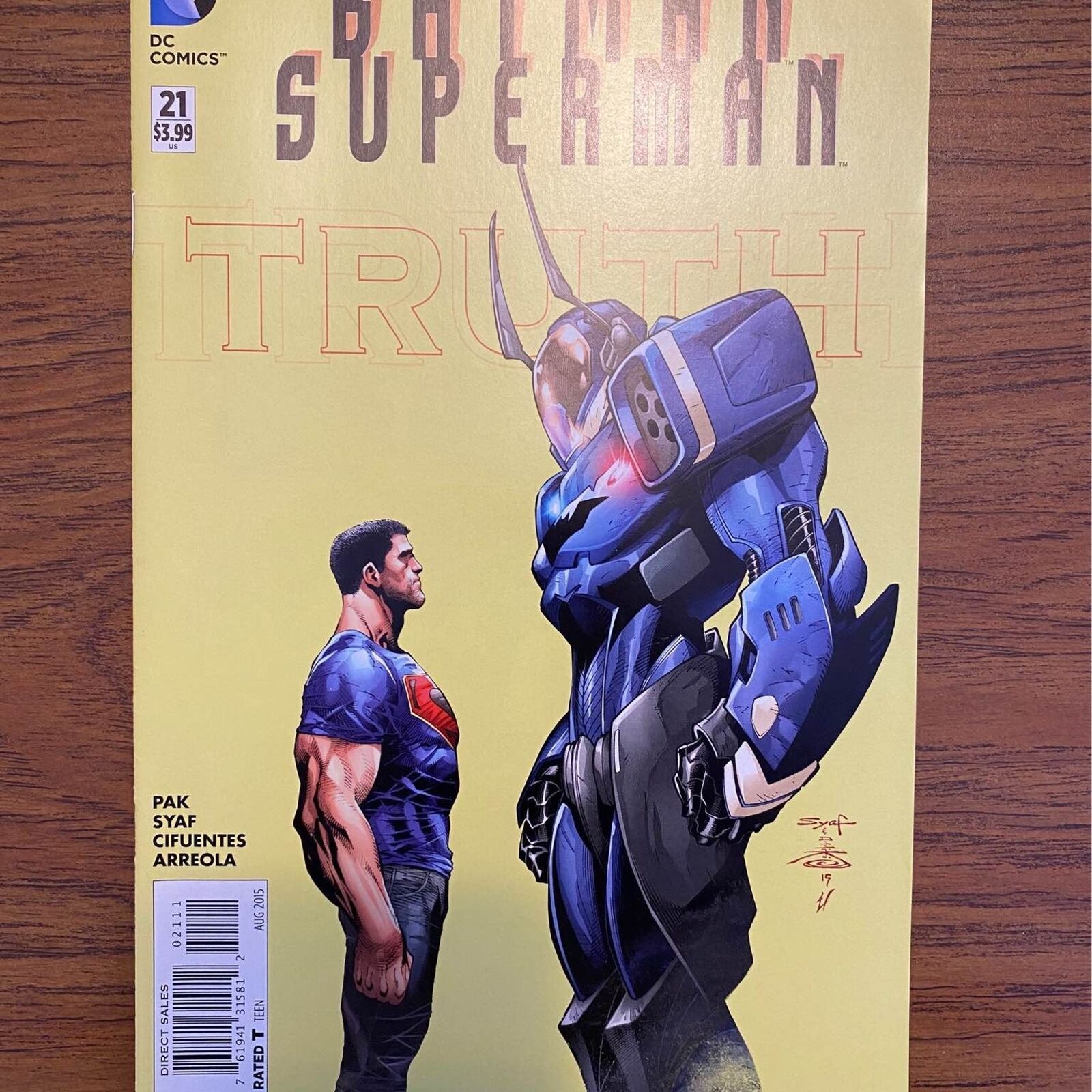 DC Comics Batman Superman #21 (August 2015)