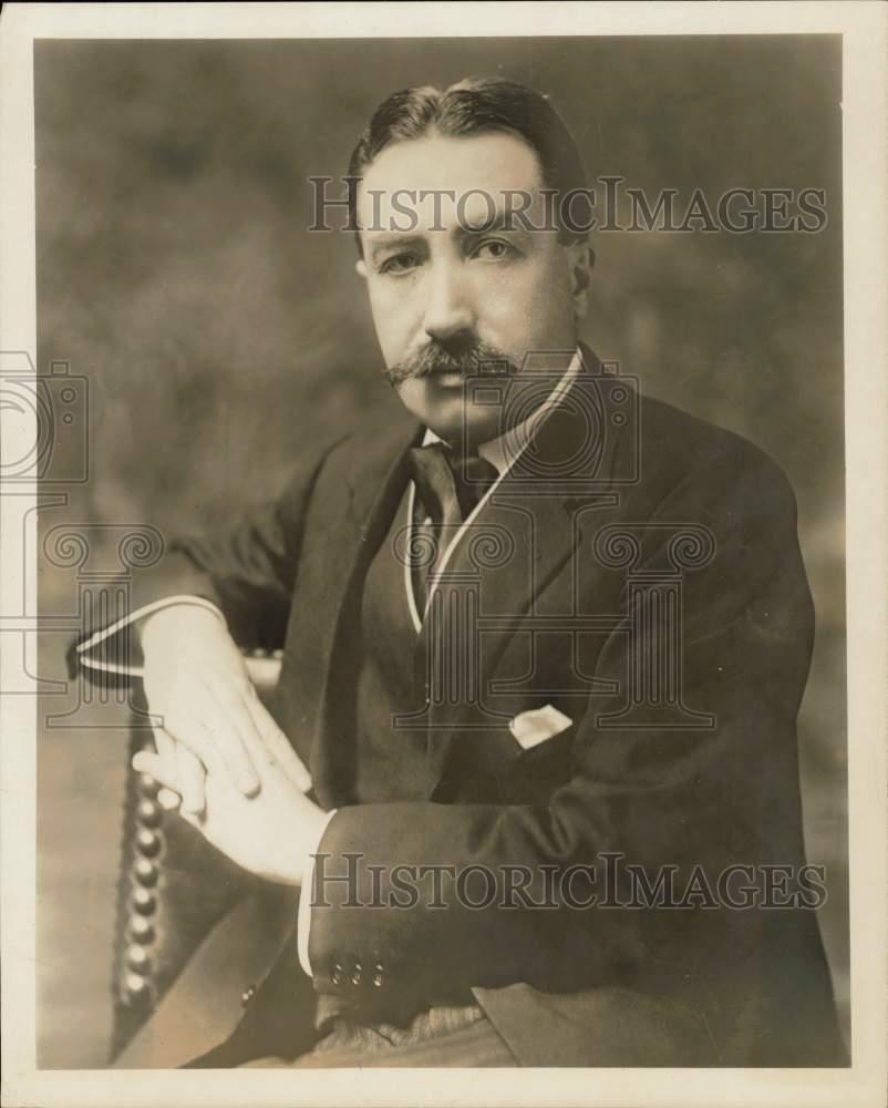 1919 Press Photo Baron Emil de Cartier de Marchienne, Belgium Ambassador to U.S.
