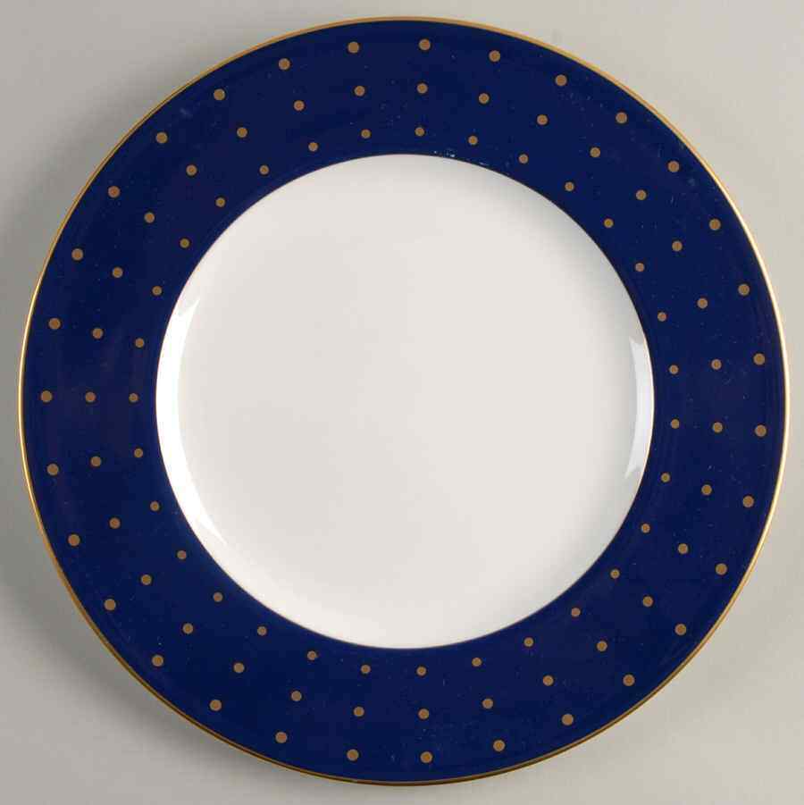Lenox Library Lane Navy Accent Luncheon Plate 8001626