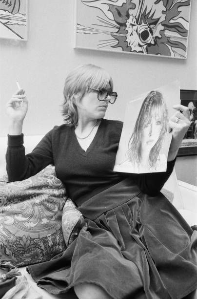 Marianne Faithfull Chelsea London Interview with James Johnson 1981 Old Photo
