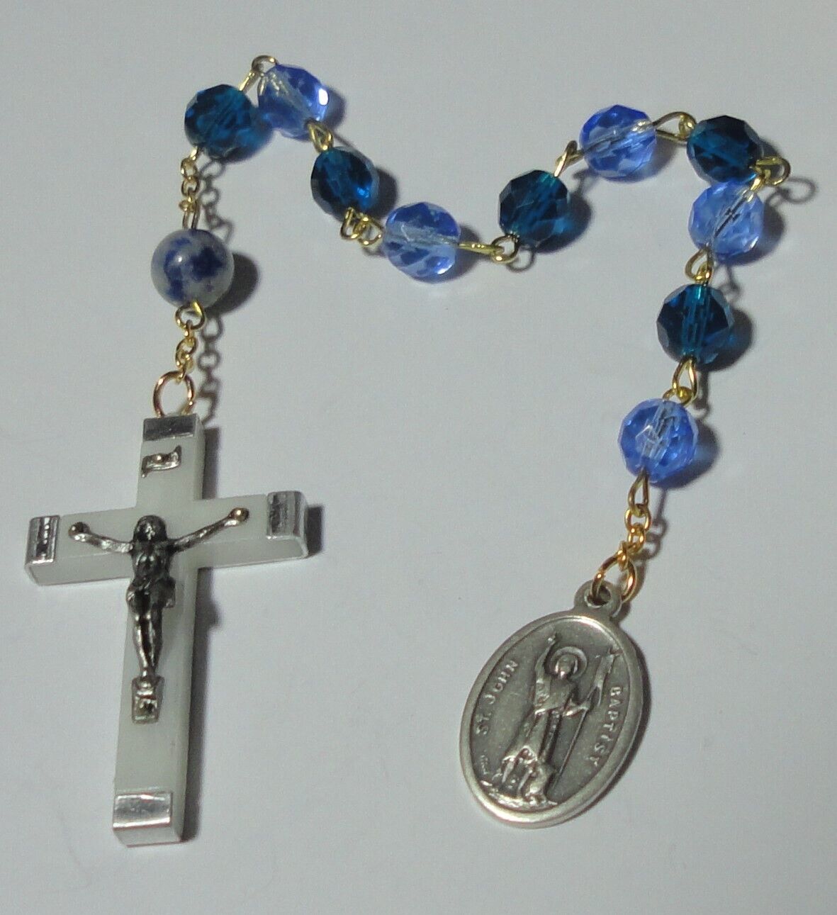 Handmade in the USA St John the Baptist Single Decade Rosary