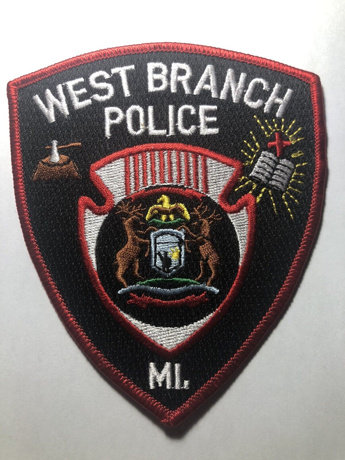 West Branch Michigan Police Patch