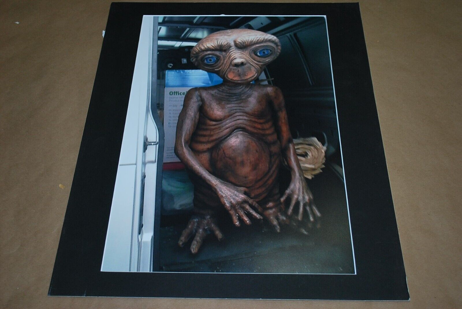 E.T. Photo Photograph color vintage 19X16