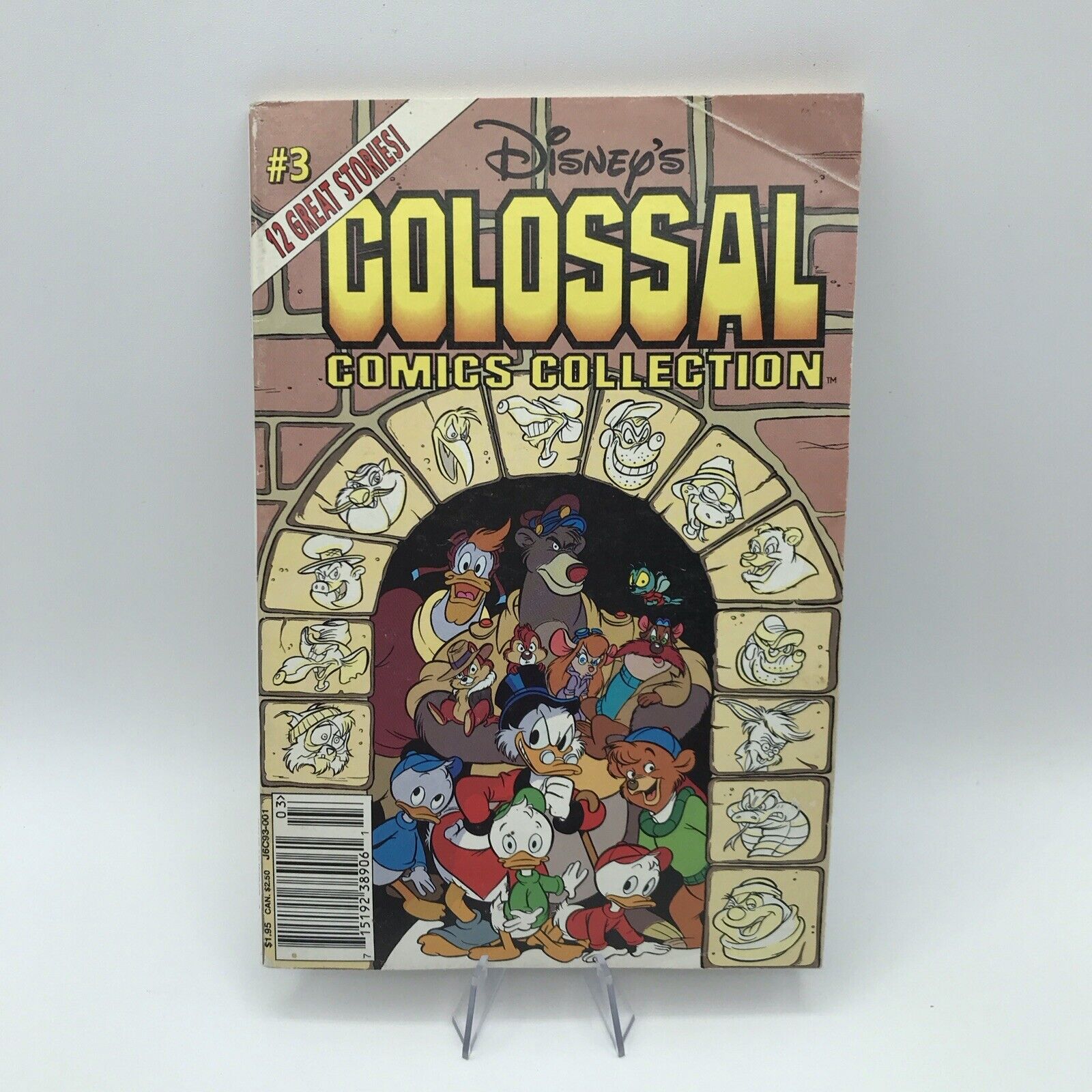 Vintage 1992 Disney\'s Colossal Comics Collection Book #3