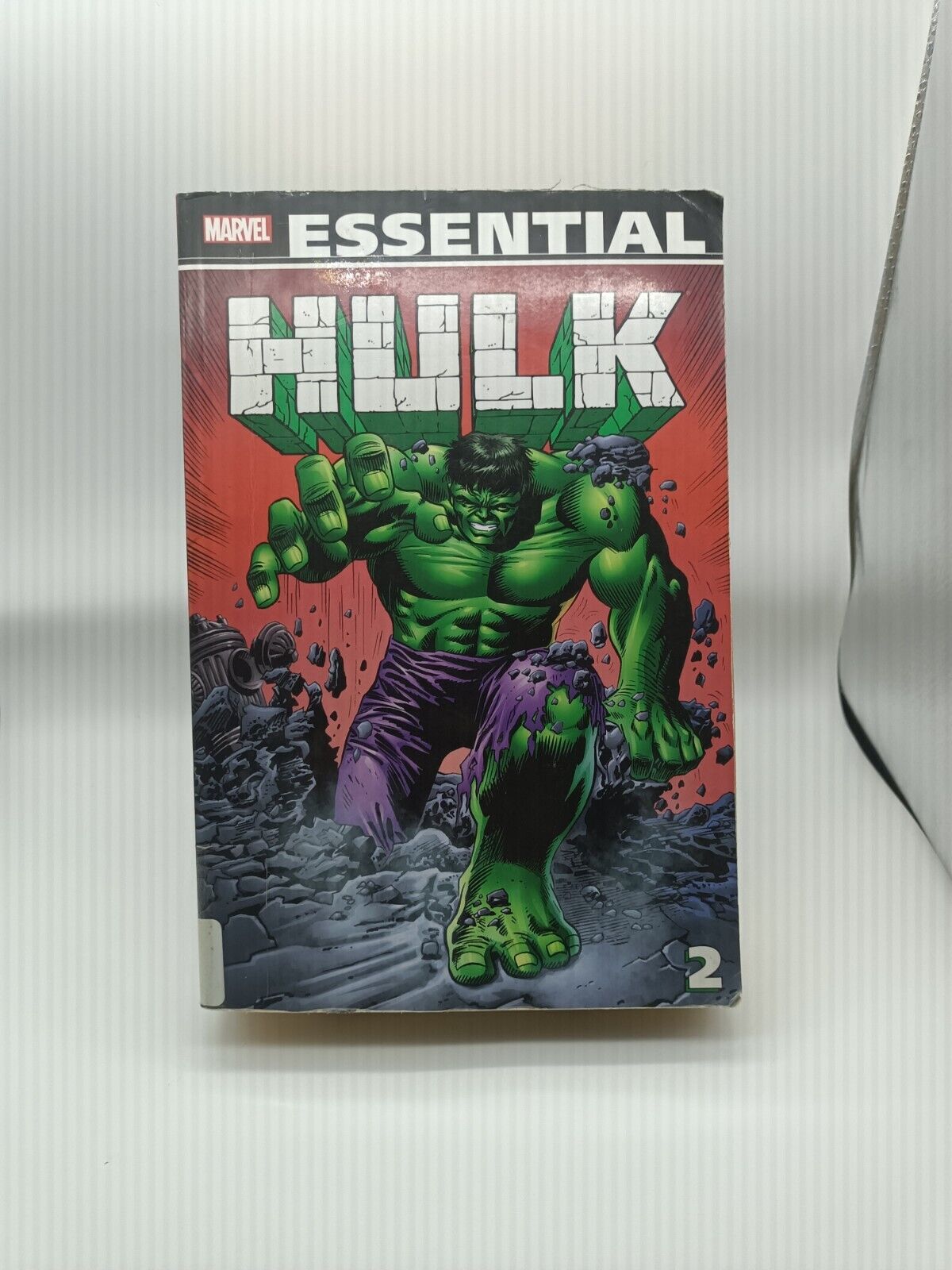 Marvel Essential Hulk Vol 2 (2nd printing) Stan Lee Jack Kirby Ex-Library
