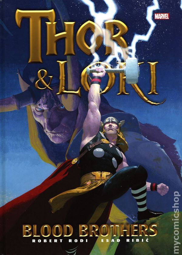 Thor and Loki Blood Brothers HC 2nd Edition #1-1ST NM 2019 Stock Image