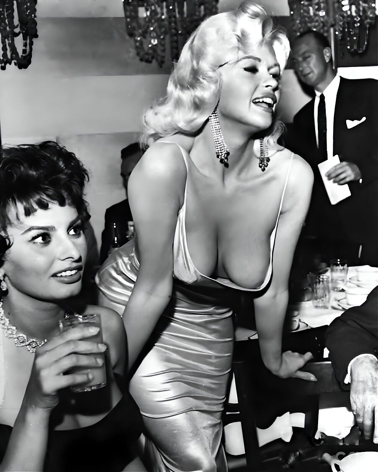 Sophia Loren & Jayne Mansfield 8 x 10 Photo Picture Print Photograph
