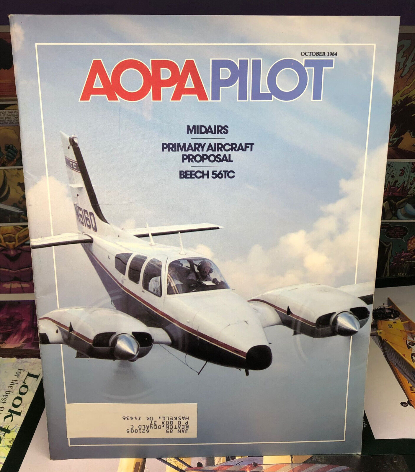 Aopa Pilot Magazine - October 1984,  Midairs, Primary Aircraft Proposal