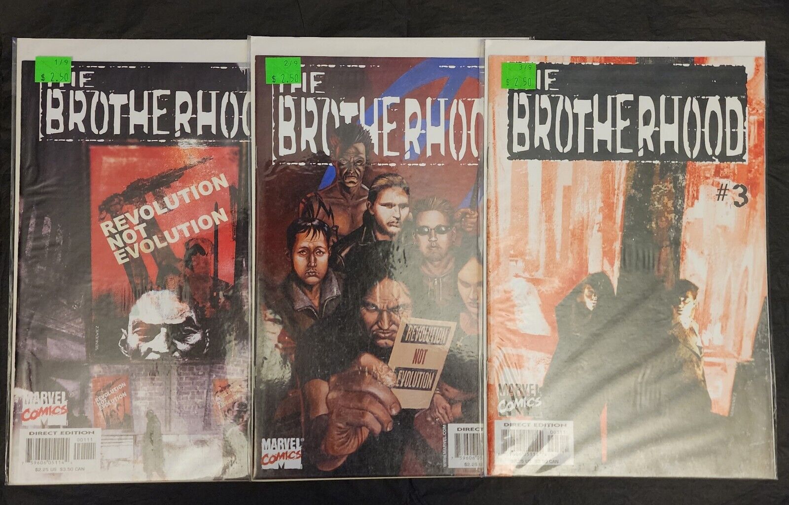 Lot Of 6 The Brotherhood Marvel Comic VF/NM
