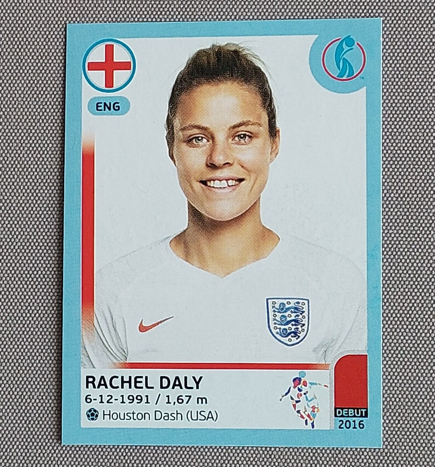 Panini EURO 2022 Sticker No. 37 Rachel Daly