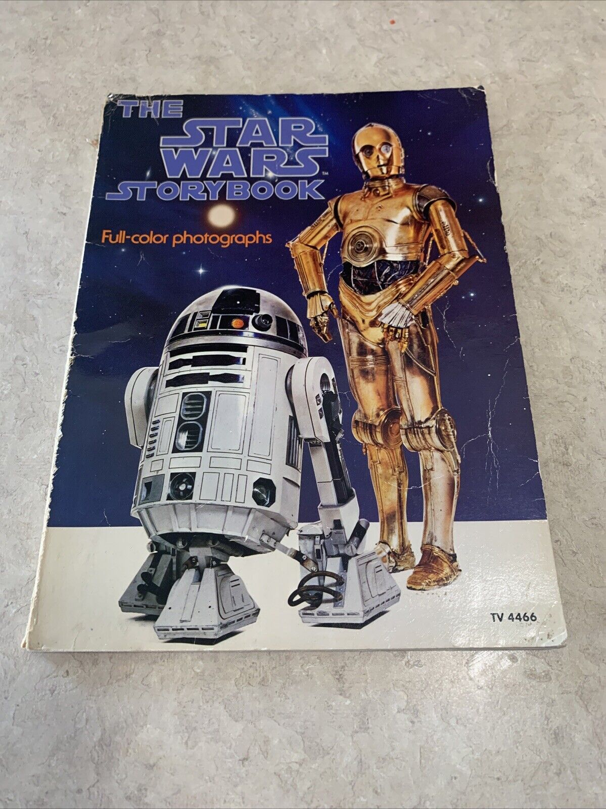 1978 The Star Wars Storybook Full-color Photographs Scholastic Book