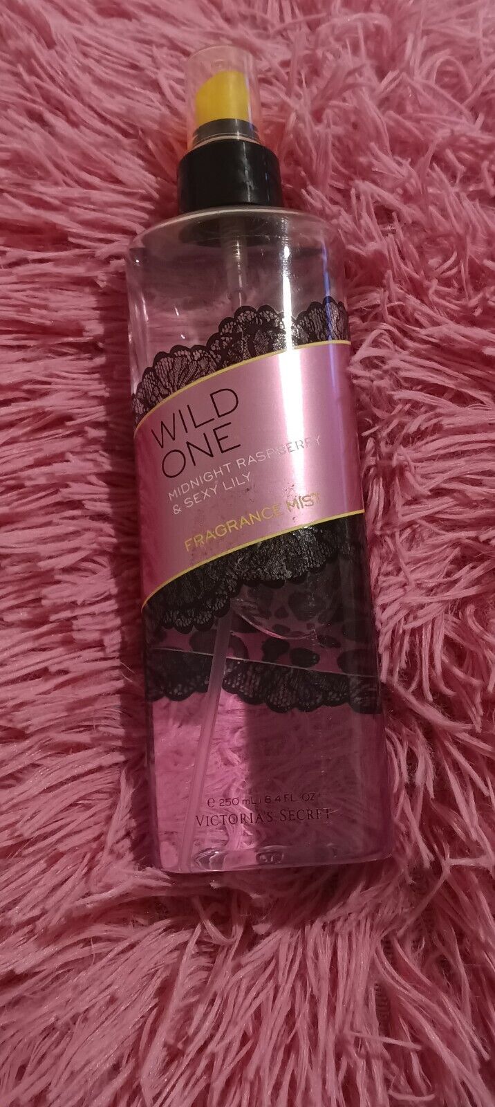 80% Victoria Secret WILD ONE Midnight Raspberry & Sexy Lily Fragrance Mist 8.4oz