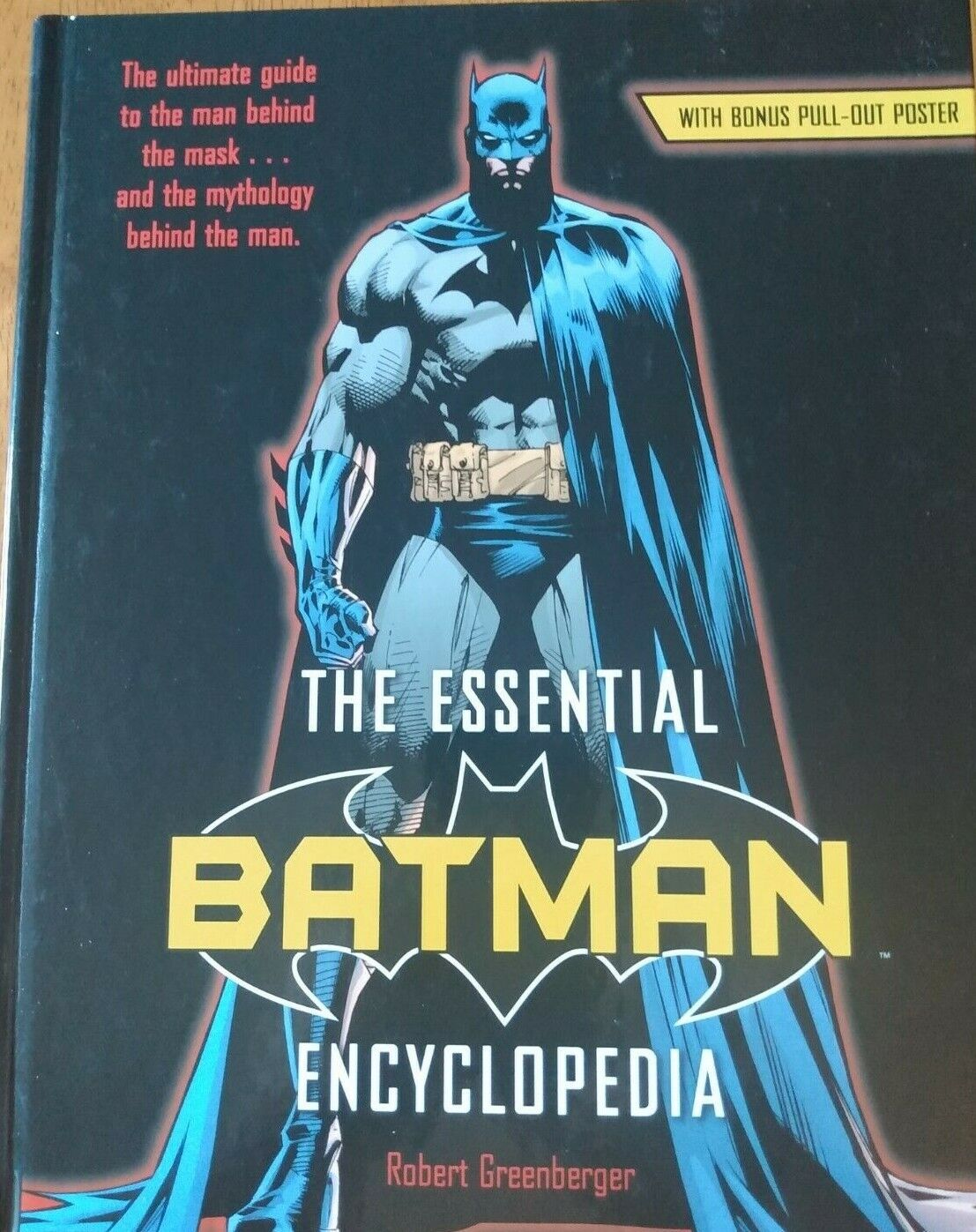 The Essential Batman Encyclopedia 2012 DC Comics HC w/ Poster 