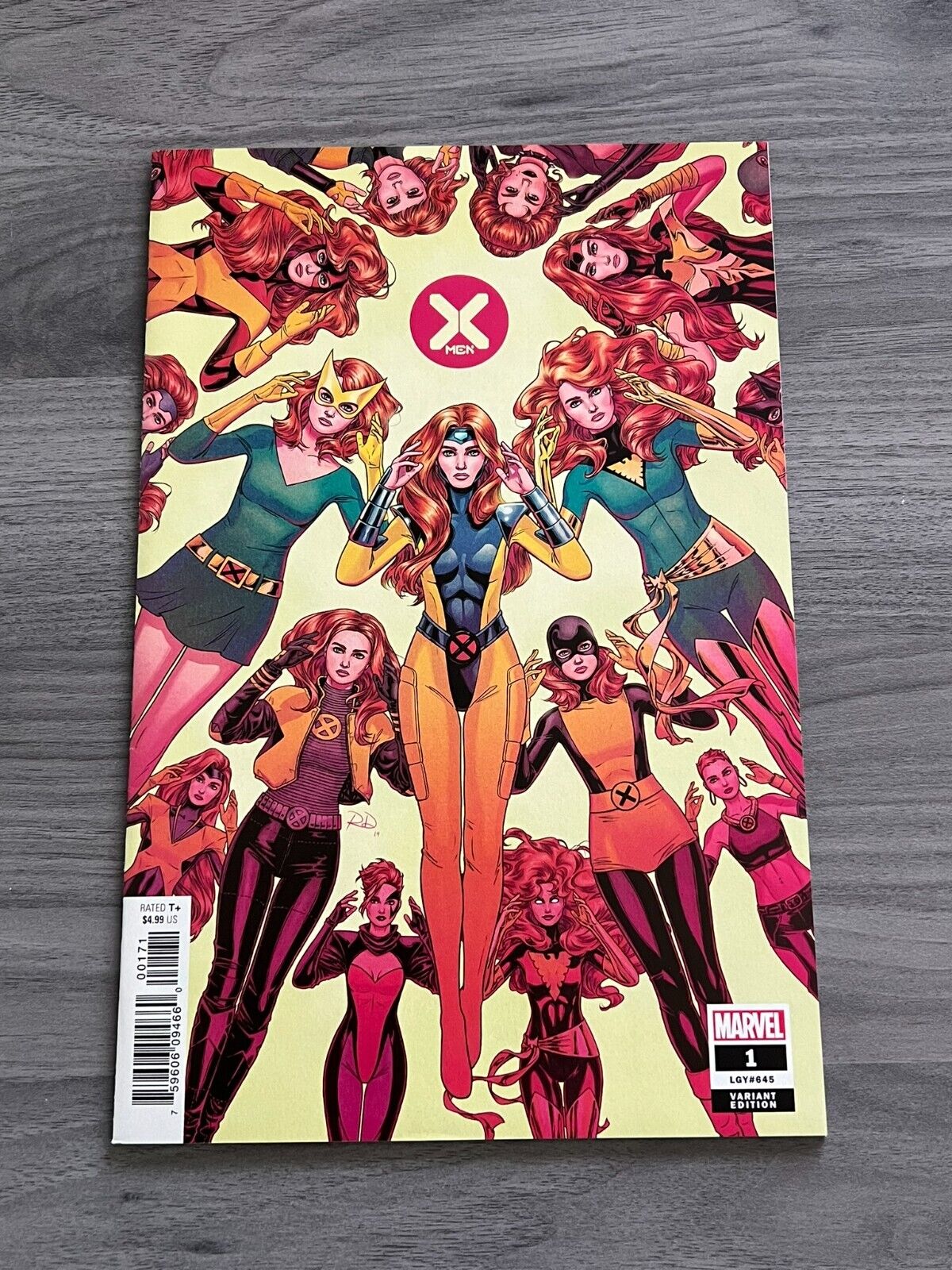 X-men #1 (2019) Russell Dauterman 1:50 Incentive Costumes Variant NM+ Jean Grey