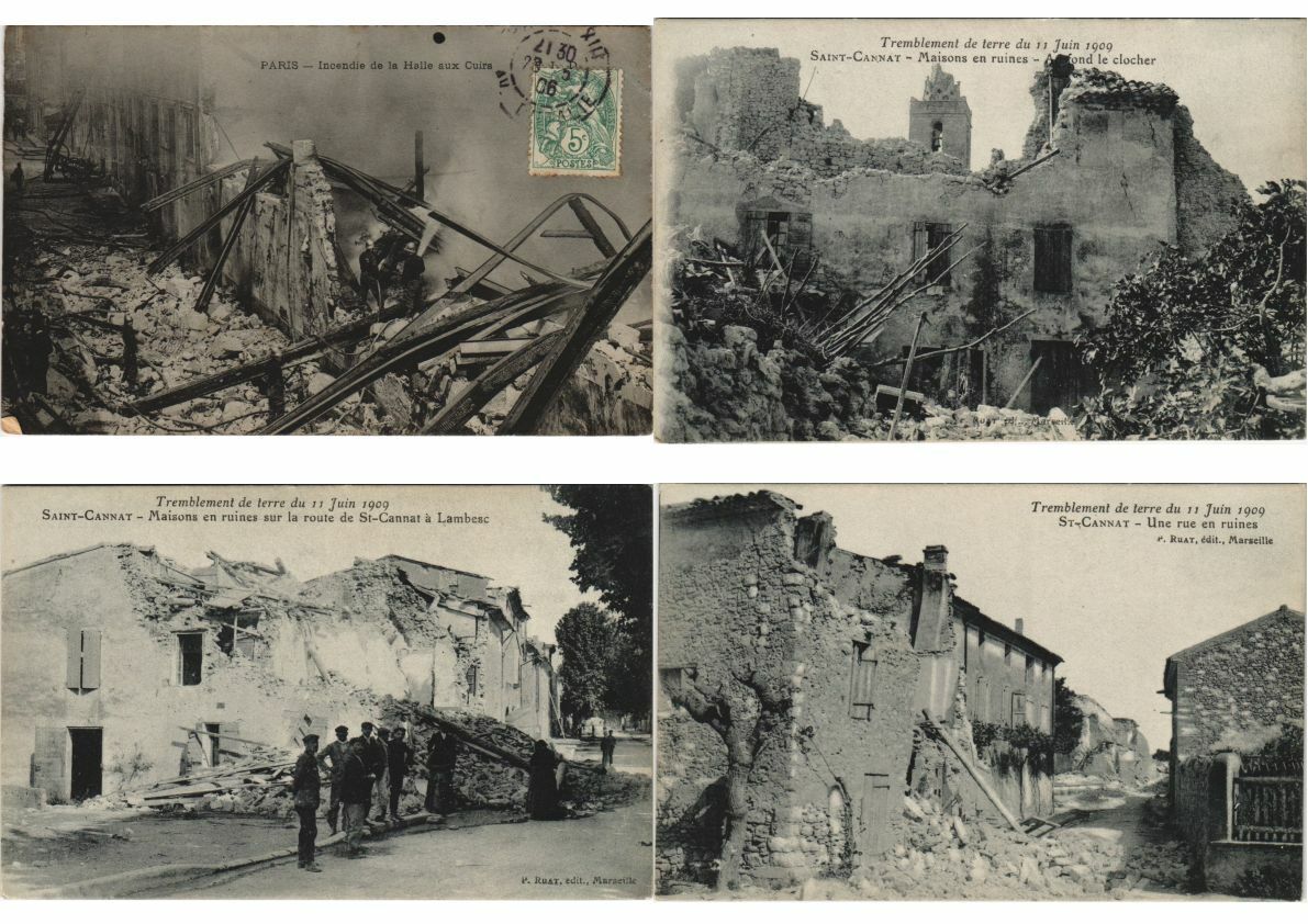 DISASTERS DISASTER ACCIDENT FRANCE 75 Vintage Postcard Pre-1940 (L3710)