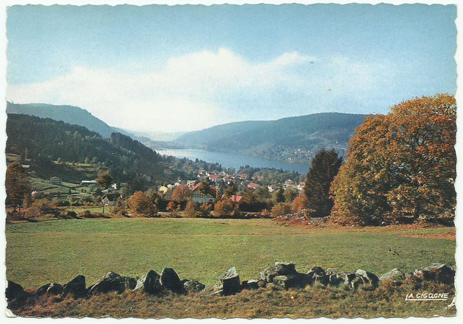 Gérardmer France, Vintage Postcard, The Picturesque Vosges, 1963