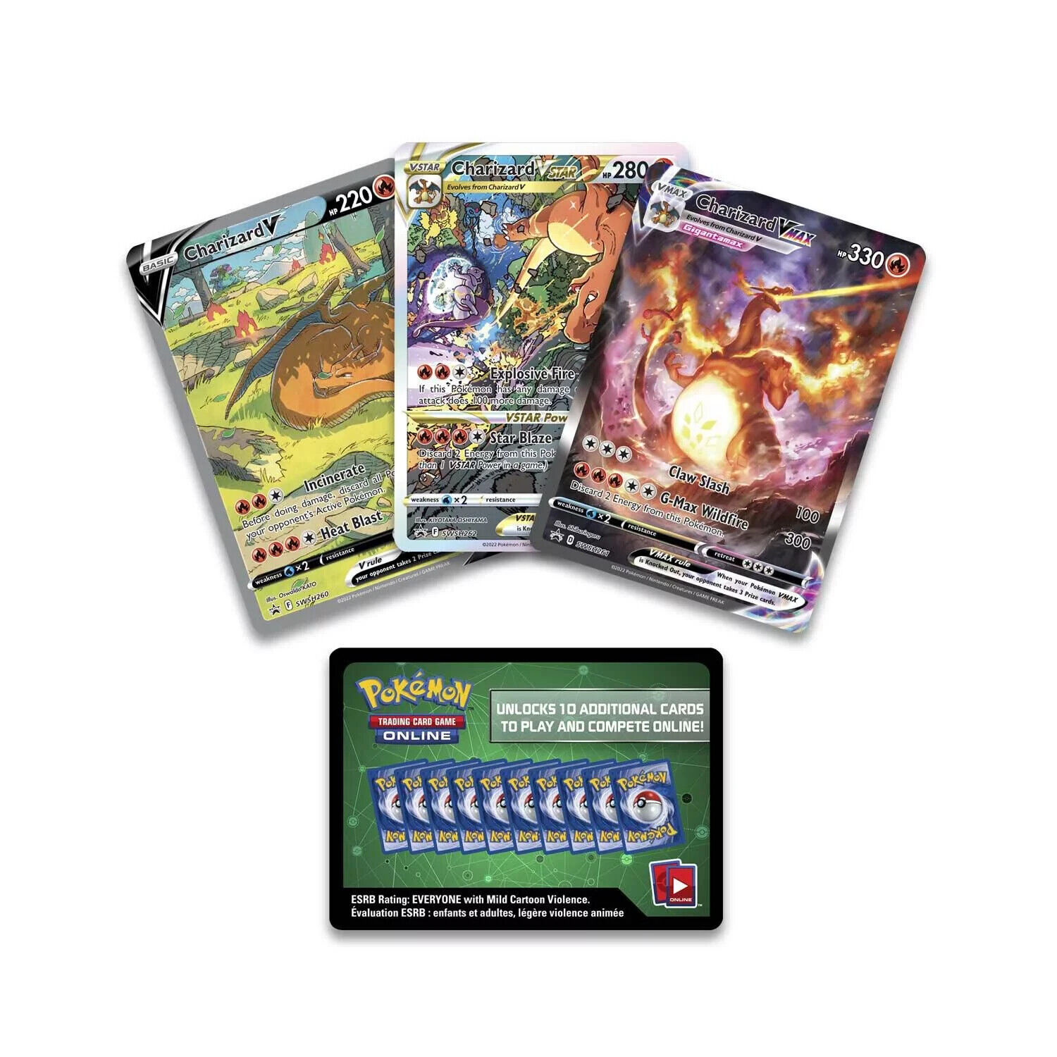 CHARIZARD ULTRA PREMIUM COLLECTION CODE SWSH260, *SENT IN GAME or MESSAGED *