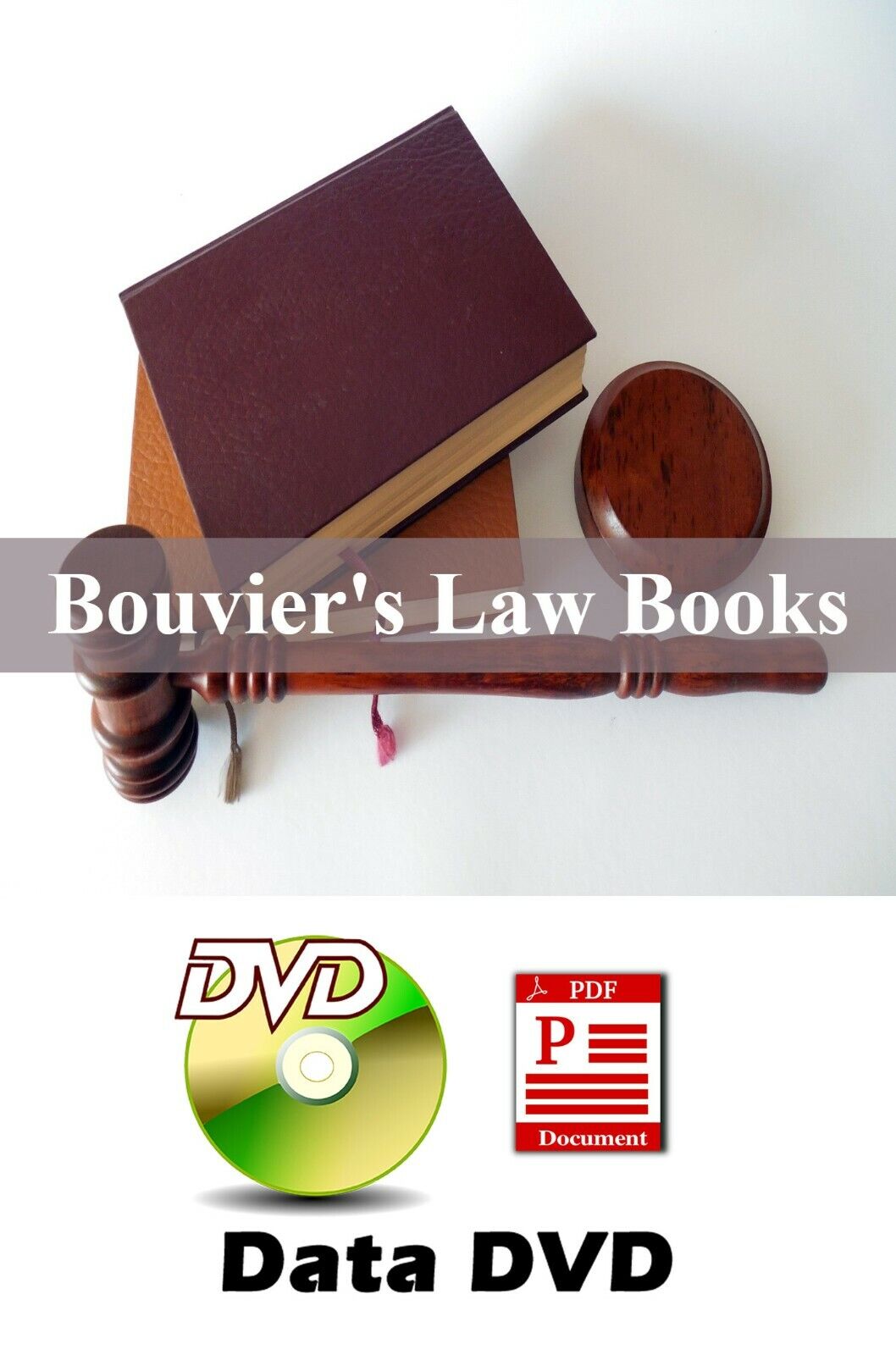 HUGE John Bouvier Law Dictionaries & Law Books 9 Vols on Data DVD PDF Files