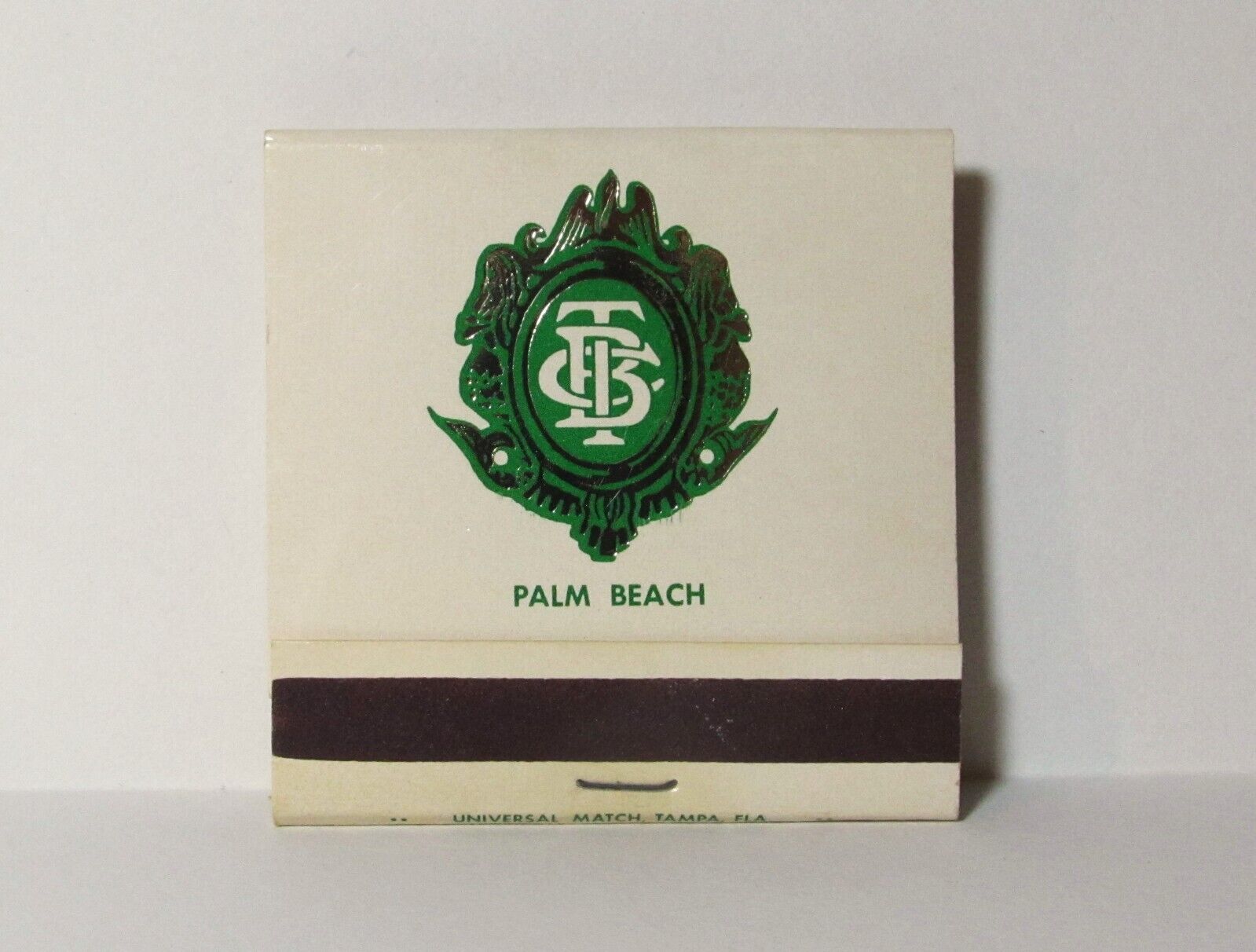 Vintage Palm Beach BTC BATH and TENNIS CLUB Matchbook Unstuck Full