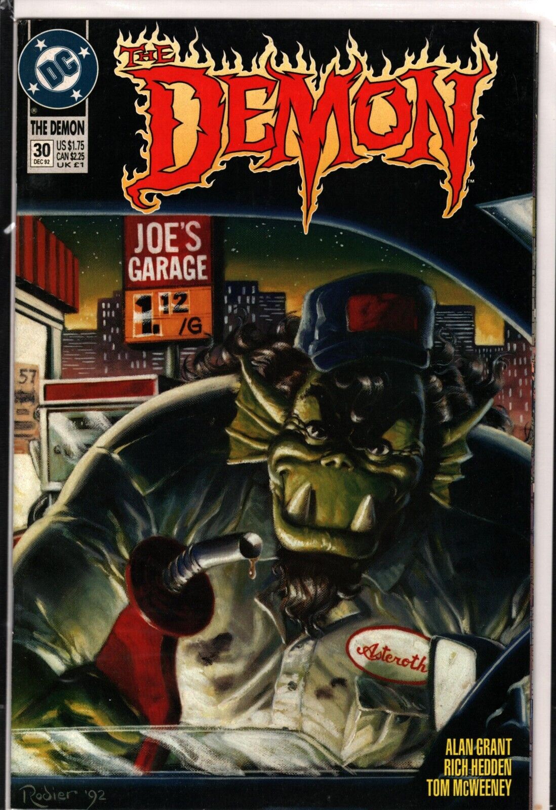 46396: DC Comics THE DEMON #30 NM Grade