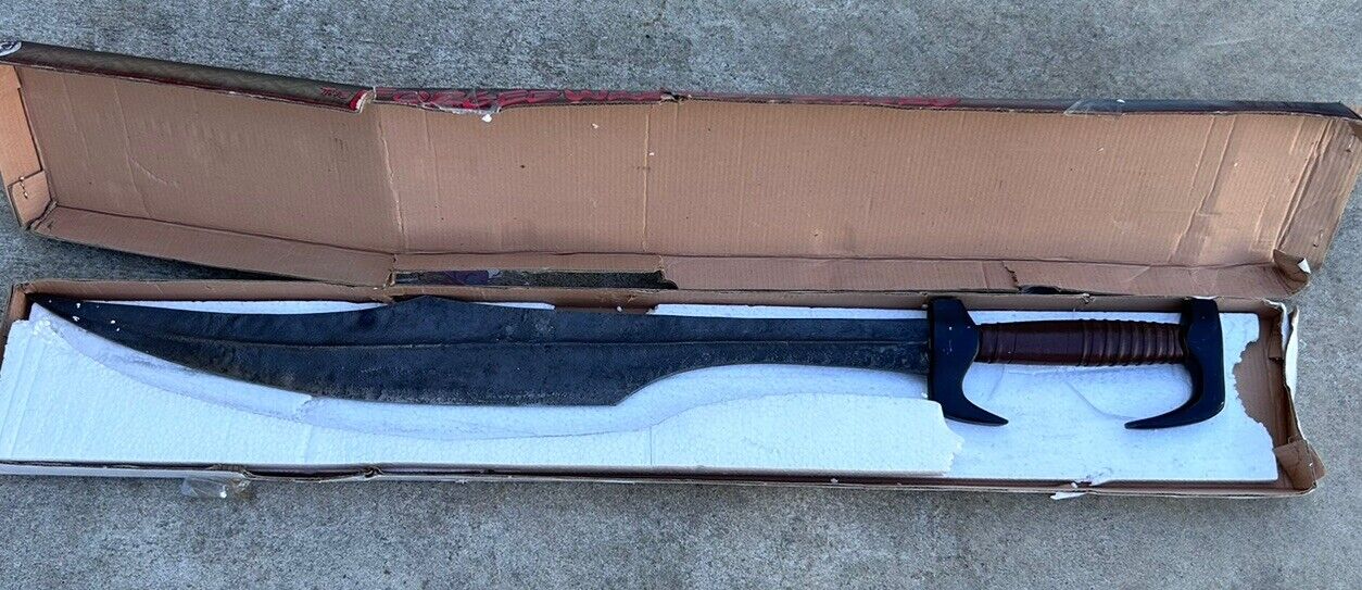Vgt Forged Warrior Sword  Preowned With Box
