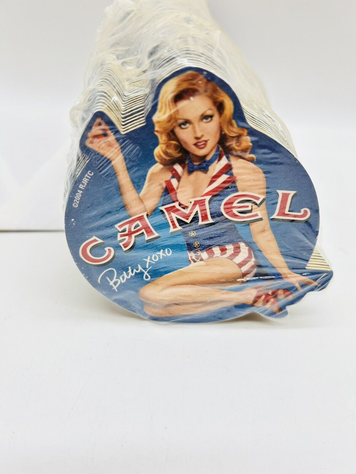 Lot of 120+ Camel Cigarette Bar Coasters 2004 Double Sided Betty XOXO