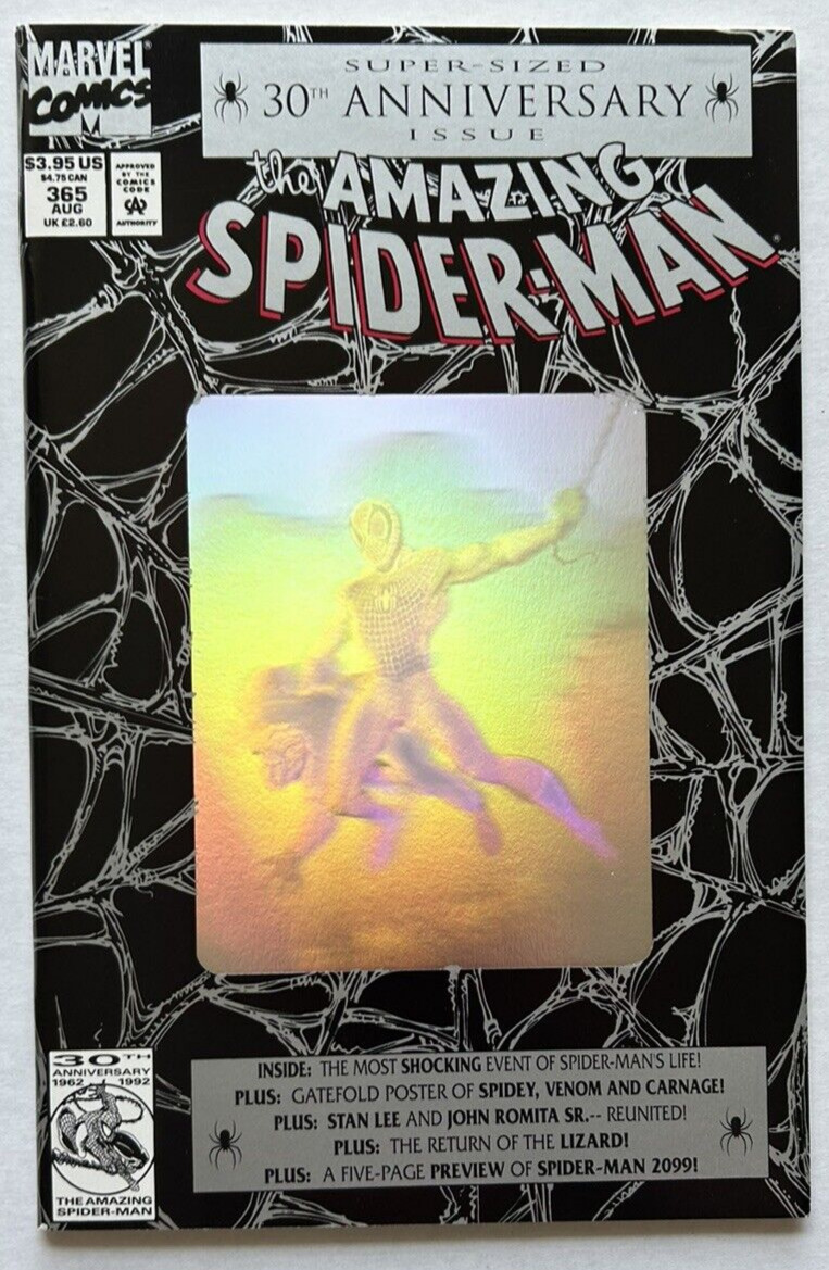 Amazing Spider-Man #365 - Holo cover -1st appearance Spider-man 2099 - 1992 - NM