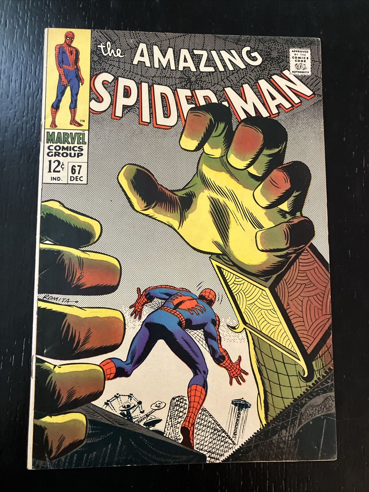 Amazing Spider-Man #67 (1968) 1st App Randy Robertson VG+/F