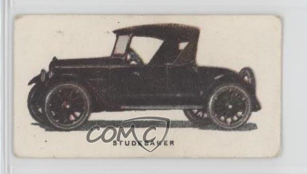 1924 Imperial Tobacco Canada Motor Cars Tobacco E50 Studebaker #4 0t5