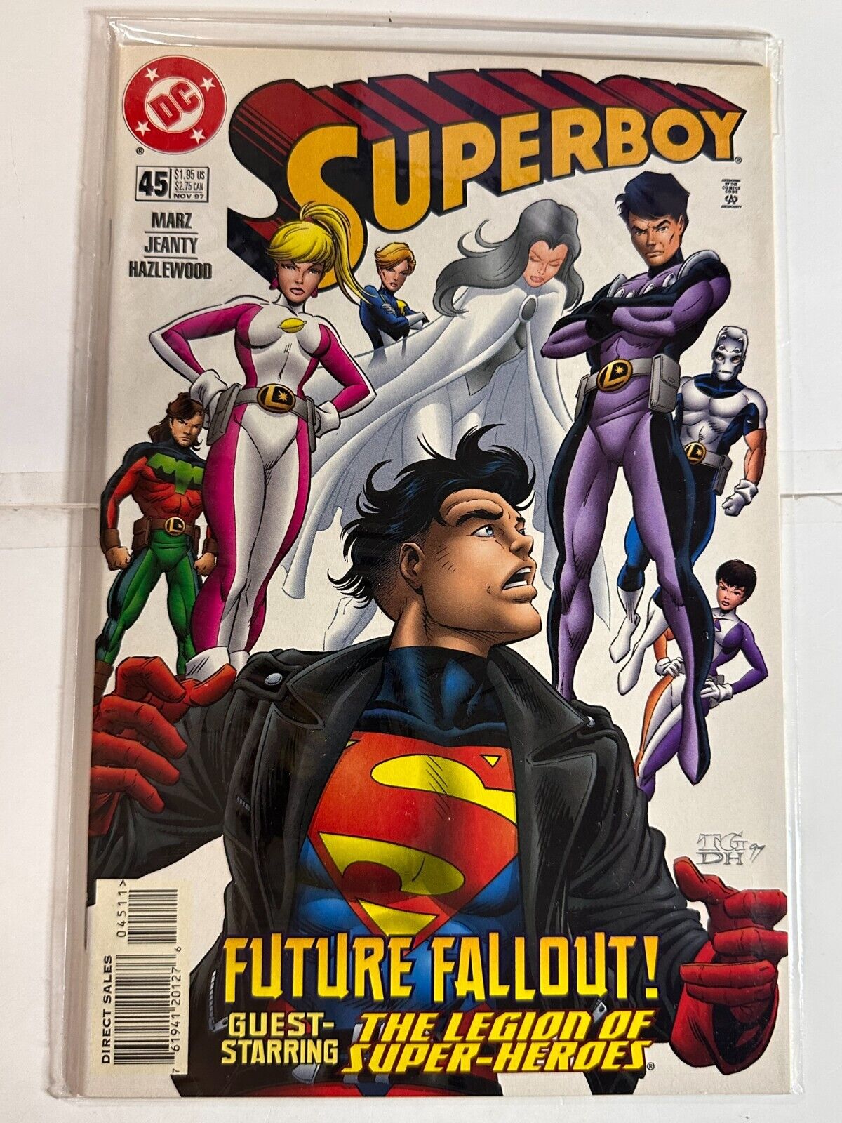 Superboy #45 Direct Market Edition  1997 DC Comics | Combined Shipping B&B