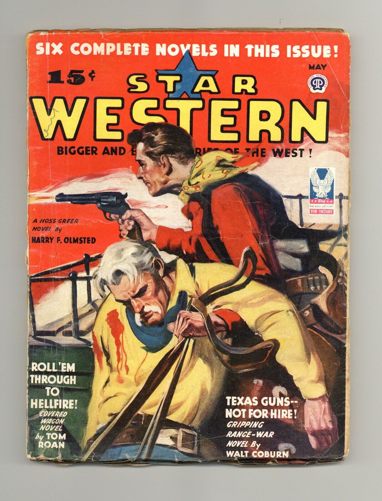 Star Western Pulp May 1944 Vol. 32 #4 VG/FN 5.0