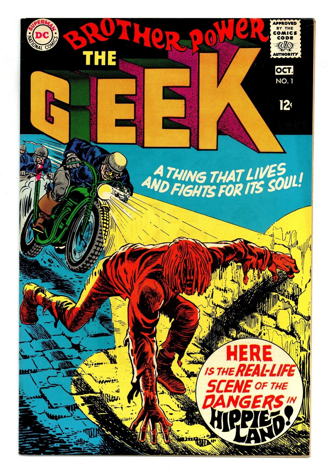 Brother Power the Geek #1 FN+ 6.5 1968