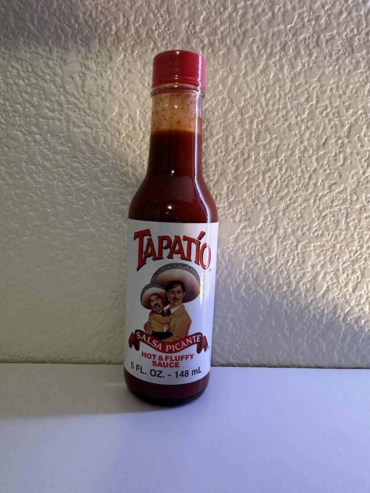 Tapatio Salsa Picante, Gabriel Fluffy Iglesias Hot, and Fluffy Limited Edition