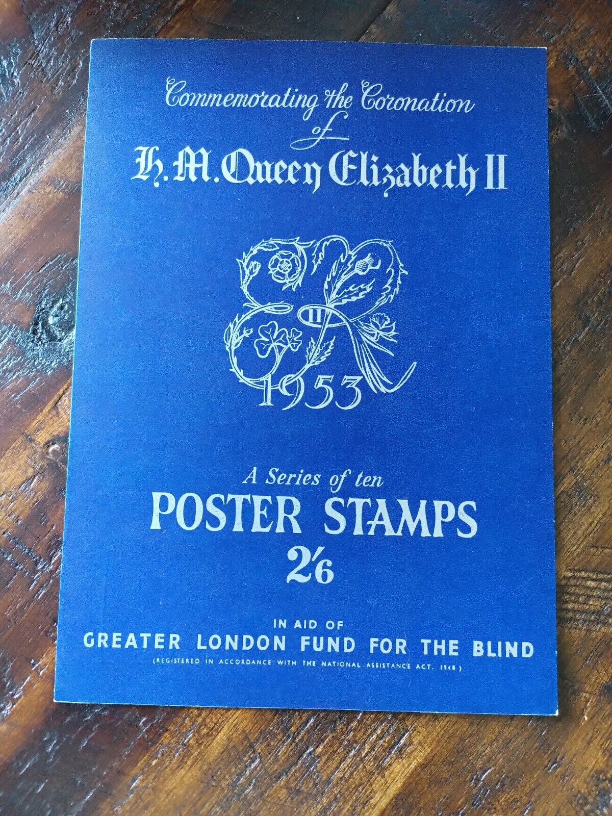 H. M. Queen Elizabeth II 1953 A Series Of Ten Poster Stamps 2\'6