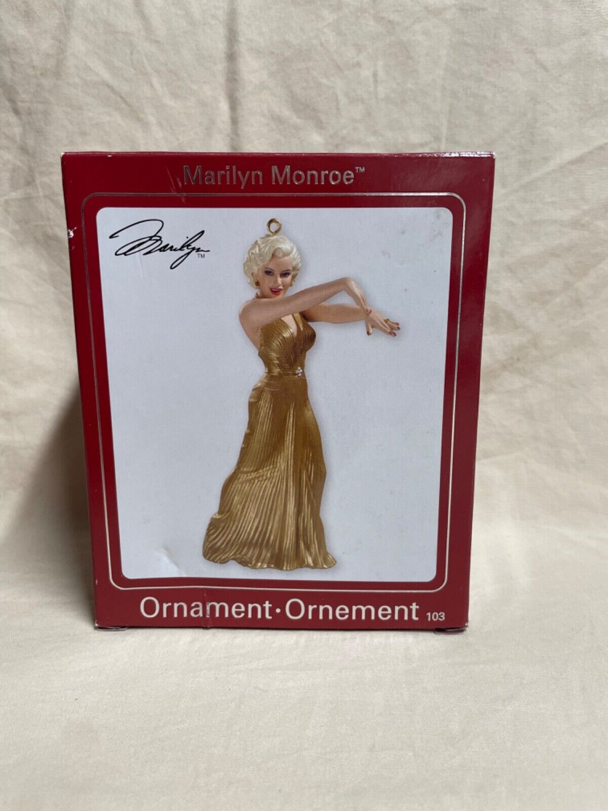 Heirloom Ornament Collection 103 Marilyn Monroe Collectible Christmas Ornament
